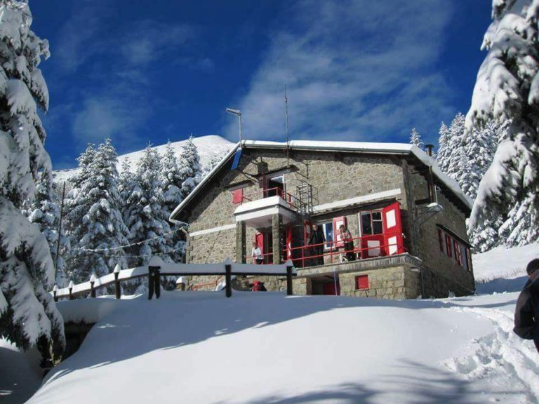 Rifugio Portafranca Innevato