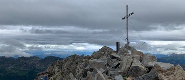 La vetta della Cima d'Asta in Valsugana