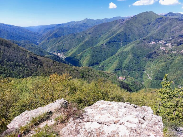 Panorama sulla valle di Sambuca