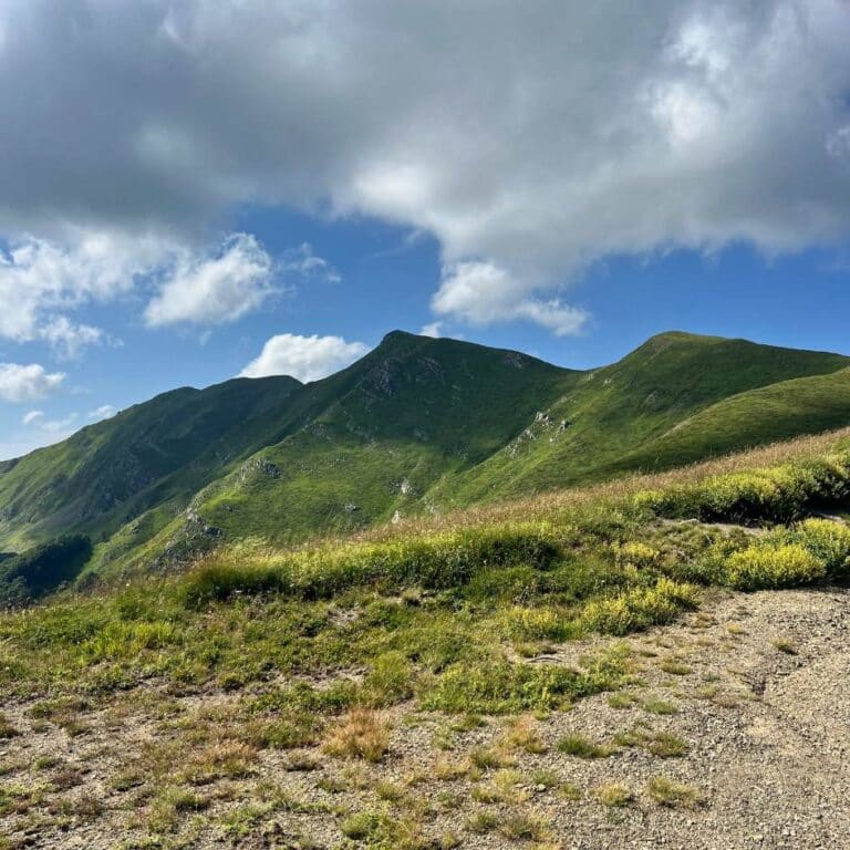 Panorama sul Monte Prado dal Rifugio Celle