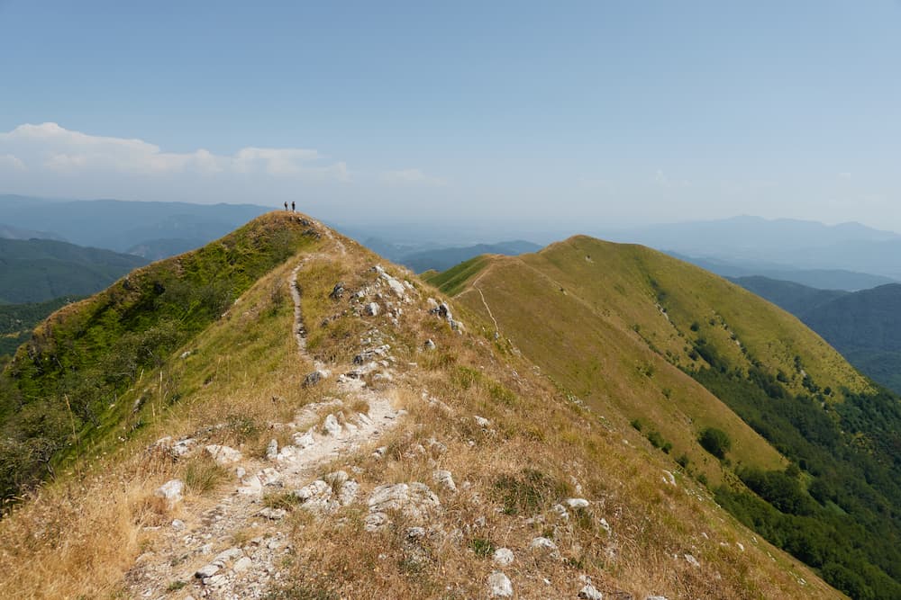 Panorama sul Monte Piglione